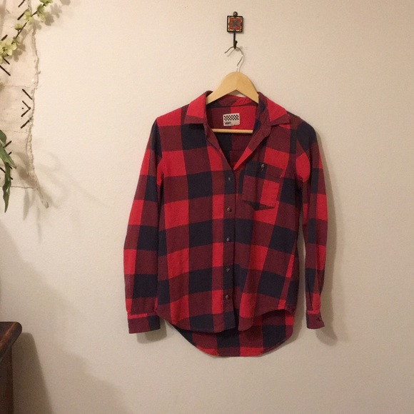 Vans cotton plaid flannel - Picture 2 of 3